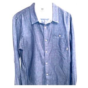 Vans Long Sleeve Button Up